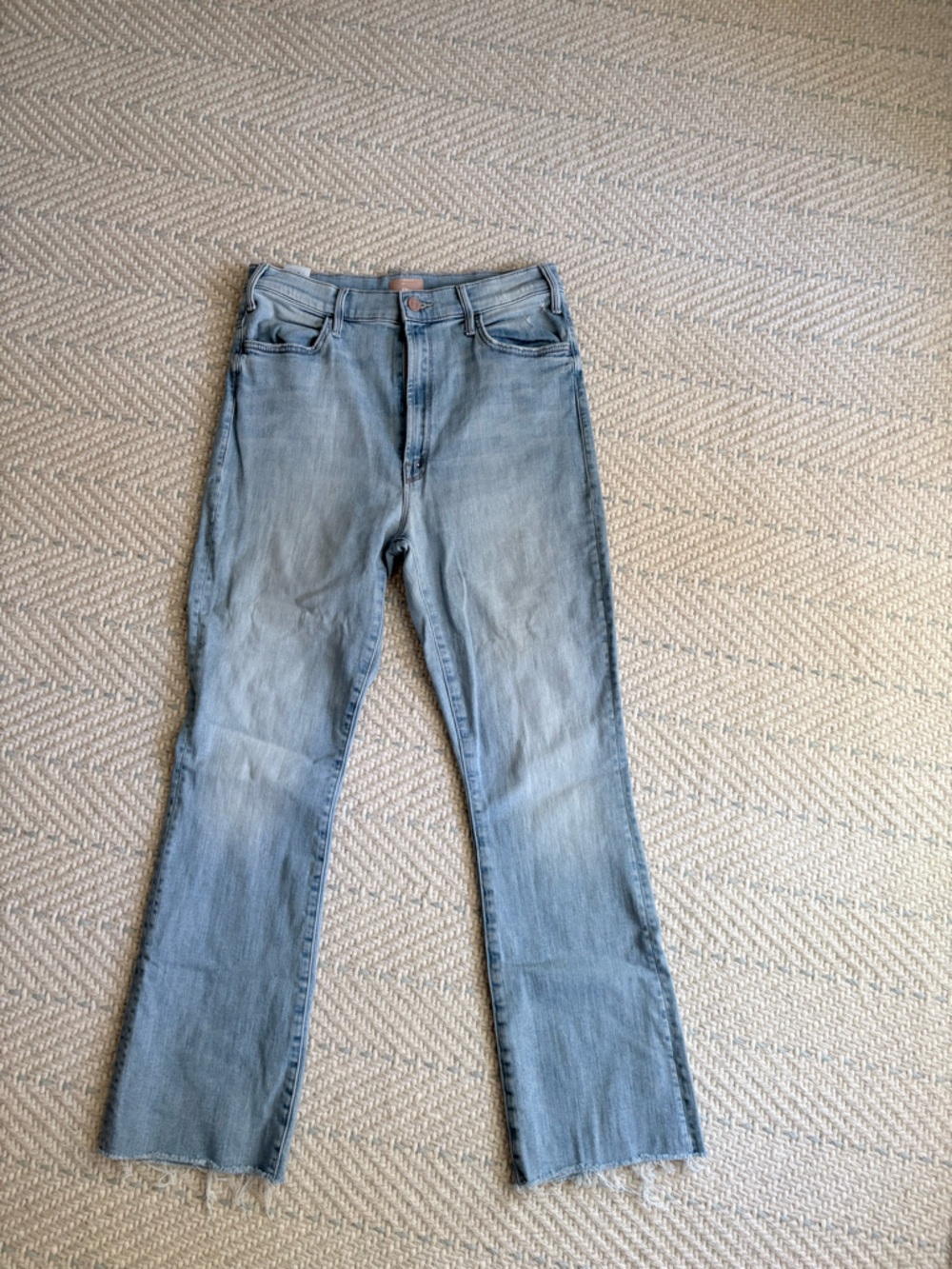 MOTHER Light Blue Denim Jeans